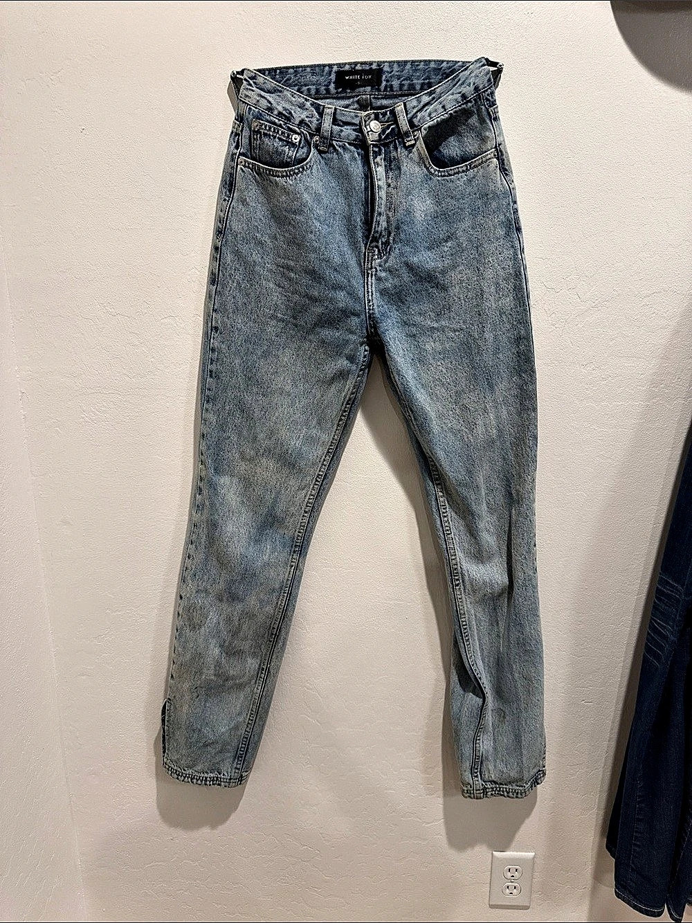 White Fox High Rise Blue Jeans